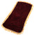 Pleuche Anti dust Decorated Keyboard Cover for 61/88 Key Electronic Piano (Burgundy 61Key)
