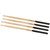 2 Pairs Drum Mallet 5A 7A Wood Drumstick Wooden Drum Stick Instrument Accessory for Playing Replacement