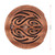 Guitar Wooden Soundhole Sound Hole Cover Block Feedback Buffer Mahogany Wood for EQ Acoustic Folk Guitars
