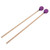 1 Pair Marimba Mallets Medium Hard Yarn Head with Maple Handle for Percussion Playing MQ‑06Purple