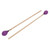 1 Pair Marimba Mallets Medium Hard Yarn Head with Maple Handle for Percussion Playing MQ‑06Purple