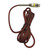 8.2ft 3.5mm Microphone Audio Cable XLR to 3.5mm Female Jack Condenser Microphone Cord Mic Line with Protective Metal Spring 2.5-meter