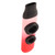 Kazoo Plastic Professional Adjustable Tone Musical Instrument with 10Pcs Flute Diaphragms for Ukulele Violin High Gloss Red White Gradient