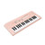 Electronic Piano with Mini Keyboard 37-Key Electronic Keyboard Piano Children' s Piano Pink