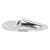 Electric Guitar Jack Plate Input Output Socket Boat Style Instrument Accessory with Screw Chrome Colour