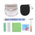 17-Key  Piano Transparent Acrylic Material with Carry Bag Musical Note Stickers Tuning Hammer Cleaning Cloth Musical Gift