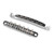Vintage Guitar Bridge Set Stop Bar Tailpiece 6 Strings Electric Guitar Zinc Alloy Bridge Tailpiece Kit for LP