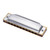 Suzuki 1072-A Folkmaster Standard 10-Hole Diatonic Harmonica Key of A 20 Tone for Beginner Student