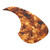 Guitar Pickguard PVC Decorative Self Adhesive Comma Shape Acoustic Guitar Pickguard