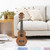 21 Inch Sapelli Ukulele 4 Strings Musical Instrument Toy Gift for Beginner Student Children Kid