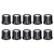 10Pcs Durable Potentiometer Volume Tone Knobs Caps for D Shaped Shaft Electric Guitar Bass