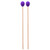 1 Pair Marimba Stick Mallets Beech Handle Xylophone Instrument Accessories Blended YarnPurple