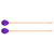 1 Pair Marimba Stick Mallets Beech Handle Xylophone Instrument Accessories Blended YarnPurple