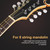 3Pcs/Set Durable String Nut for 8 String Mandolin Instrument Replacement Repair Accessories