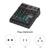 Professional 4-Channel Mixing Console Mini USB Mixer with Sound Card Effects Console Computer Tuning Soundcard Mixer with BT Connection Reverb Gain High and Low Tone Adjustment for Home Recording Stage Performance Broadcasting