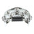 Tambourine Double Row 22cm Percussion Jingles Hand Instrument for Party Performance