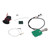 Guitar Piezo Pickup Kit Onboard Preamp System Acoustic Guitar Pickup with Volume Tone Control Knob