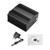 Ultra-compact Microphone +48V Phantom Power Supply with XLR Input & Output for Condenser Microphone Studio Music Recording