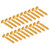 20 Pcs Pickup Mounting Screws Metal High Strength Replacement Electric Guitar Bass Pickup Screw Gold