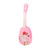 Kids Ukulele Toy Plastic Mini 4 Strings Early Educational Instruments Musical Gift 35cm 8041A Pink Deer Style