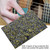 Guitar Pickguard Sheet Material Plastic Scratch Plate Musical Instrument Accessories Black and Yellow Pearls