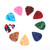 50Pcs Celluloid Guitar Picks Plectrums 0.46mm Musical Instruments Accessory(0.46mm)