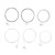 Electric Guitar Strings Replacement High Carbon Steel Core Ni Wound Gold Bead Guitar Strings EH09