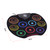 Compact Size Roll-Up Drum Set Electronic Drum Kit 9 Silicon Drum Pads USB/Battery Powered with Drumsticks Foot Pedals for Children Kids