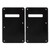 2Pcs Electric Guitar Backplate Pickguard Cover Music Instruments Parts Accessories Black