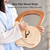 Cega 21 Metal Strings Lyre Harp Box Lyre Harp Spruce Topboard Mahogany Backboard String Instrument with Tuning Wrench Strings Picks Music Note Sticker