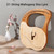 Cega 21 Metal Strings Lyre Harp Box Lyre Harp Spruce Topboard Mahogany Backboard String Instrument with Tuning Wrench Strings Picks Music Note Sticker