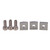 Electric Guitar Tremolo Bridge String Locks Strings Locking System Metal Nut Block & Clamp Hex Screws Guitar Parts Accessories, Pack of 3 Sets