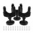 3pcs Electric Guitar Hanger Easy Install Guitars Holder Stand Wall Mount Rack for All Size Guitar Stringed Musical Instrument Accessory
