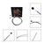 Full Set (G-D-A-E) Double Bass String Strings Steel Core Nickel Chromium Wound Ball End