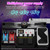 Mini Effector Power Supply 3 Channels Output 9V12V15V Low Noise Music Instrument Effector Power Supply Synchronous Output with Independent Short Circuit Protection Power HUB