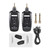 Wireless Guitar System Rechargeable 2.4G Portable UHF Guitar Transmitter Receiver Set for Electric Guitar Bass Electric Wind Instruments Real-time Transmission 270 Degree Rotatable Plug with 2 6.35mm Adapter