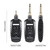 Wireless Guitar System Rechargeable 2.4G Portable UHF Guitar Transmitter Receiver Set for Electric Guitar Bass Electric Wind Instruments Real-time Transmission 270 Degree Rotatable Plug with 2 6.35mm Adapter