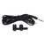 Kazoo Pickup Double Holes with Cable Professional Plug and Play Flute Microphone Instrument Amplifier Accessories