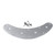 Bass Control Plate 4 Hole Metal Sturdy Stable Jazz Switch Control Plate Bass Replacement Part Silver