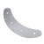 Bass Control Plate 4 Hole Metal Sturdy Stable Jazz Switch Control Plate Bass Replacement Part Silver