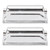 2Pcs Drum Lug Iron Chrome Color Snare Ear Set Musical Instrument Maintenancing AccessoriesWC27E