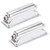 2Pcs Drum Lug Iron Chrome Color Snare Ear Set Musical Instrument Maintenancing AccessoriesWC27E