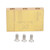 Brass Block Guitar Base Portable AntiCorrosion Tremolo System Bridge Instrument Accessories(32MM )