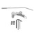 Electric Guitar Vibrato Bridge Tailpiece Zinc Alloy Bridge Stop Bar Tailpiece for LP SG Guitar Silver