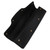 Flute Carrying Bag Hand Synthetic Leather Wind Instrument Storage Case with Shoulder StrapBlack