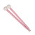 2Pcs Drum Mallet Felt Head Wooden Handle Non Slip Instrument Accessory Set Kit for Playing Pink