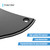 PVC HH Guitar Pickguard Scratch Plate for SG Electric Guitars 3 Ply Black