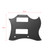 PVC HH Guitar Pickguard Scratch Plate for SG Electric Guitars 3 Ply Black
