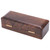 Solid Wood Mouthpiece Case Box Portable Storage for Sax Musical Instrument AccessoriesBlack Walnut