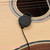 Clip-on Instrument Pickup Guitar Pick-up Mini Transducer with 1/4 Inch Connector 2.4M Cable for Acoustic Guitar Violin Mandolin Ukulele